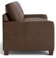 Bassett® Furniture Customizable Carolina Leather Track Arm Sofa-2