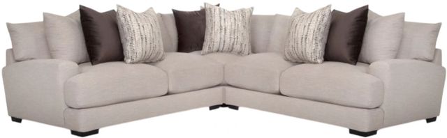 Franklin™ Hannigan 3-Piece Dusk Curved Sectional-0