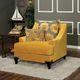 Furniture of America® Viscontti Gold Chair-1