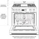 Monogram® Statement Collection 36" Stainless Steel Pro Style Natural Gas Range with 4 Burners and Griddle-2