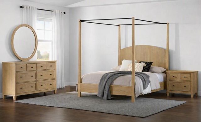 Martin Svensson Sycamore Grove 4-Piece Natural Queen Bedroom Set-1