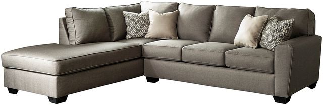 Benchcraft® Calicho 2-Piece Cashmere Sectional-0