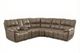 Cheers by Man Wah 6pc Leather Sectional with Lift Recliner and Wireless Charging Console-0