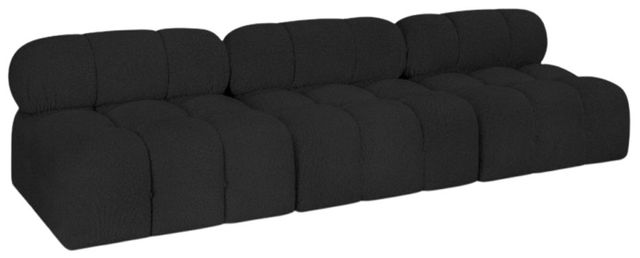 Meridian Furniture Ames 3-Piece Black Modular Sofa-0
