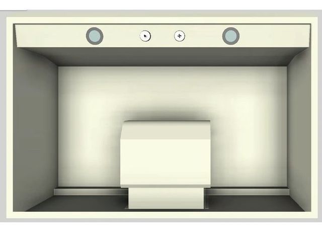 Vent-A-Hood® 36" Biscuit Wall Hood-3