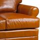 Campio Furniture Legacy Leather Parisian Dark Orange Sofa-1