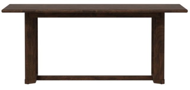 Emerald Home Ronan Brown Trestle Dining Table-3