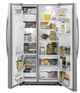 GE® 36". 21.9 Cu. Ft. Stainless Steel Counter Depth Side By Side Refrigerator-2