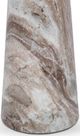 Classic Home Huxley Rusty Gray 18" Marble End Table-3