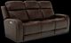 Moto Motion 828 Coffee Leather Media Power Reclining Sofa-0