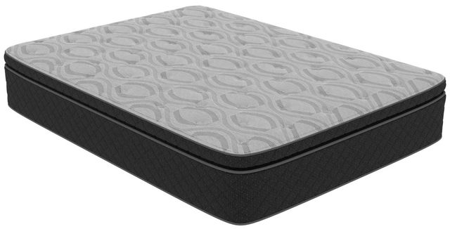 Symbol® Spring Damon 14" Wrapped Coil Plush Pillow Top Queen Mattress-0