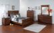 Sunny Designs™ Santa Fe Dark Chocolate Queen Storage Panel Bed-3