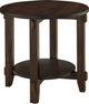 Archbold Furniture Customizable Maple Mission Round End Table-0