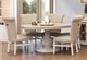 International Furniture Direct Bonanza Ivory 7-Piece Ivory Dining Set-3