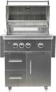 Coyote® S-Series 4-Burner Stainless Steel Freestanding Liquid Propane Grill-1