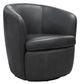 Parker House® Barolo 2-Piece Vintage Slate Swivel Club Chair Set-2