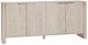 Classic Home Ledro White Wash 4-Door Cabinet-0