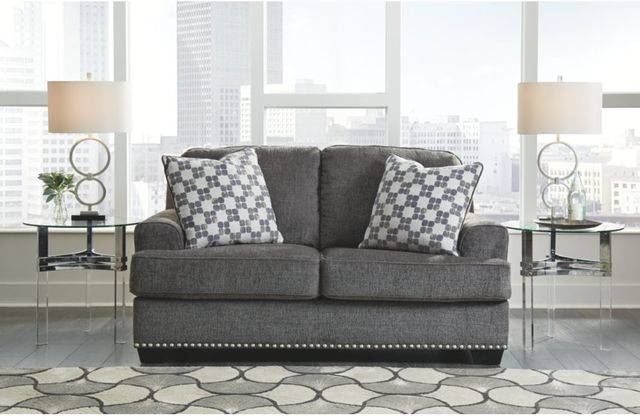 Benchcraft® Locklin Carbon Loveseat-3