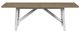 Flexsteel® Melody Gray/White Rectangular Dining Table-1