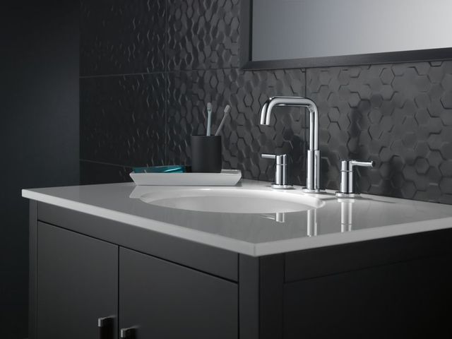 Delta Nicoli® Chrome 8" 2-Handle Widespread Bathroom Faucet-2