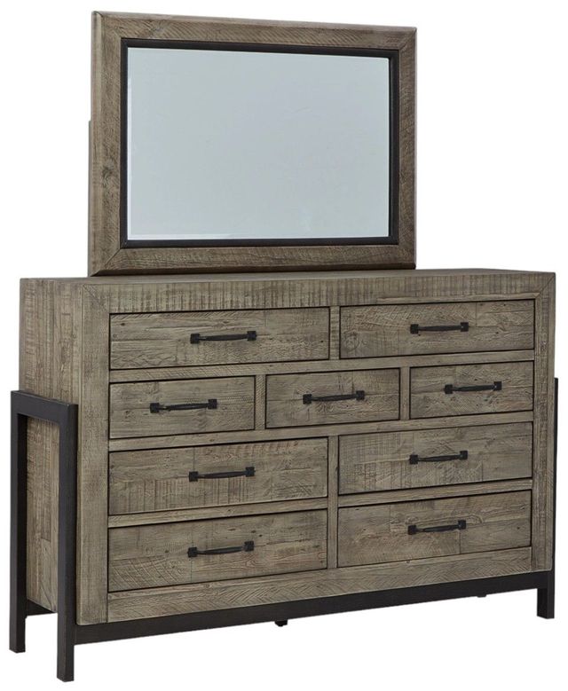 Signature Design by Ashley® Brennagan Gray Dresser and Mirror-0