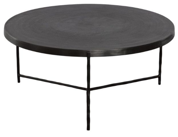 Uttermost® Trellick Black Coffee Table-3