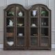 Liberty Furniture Provence Park 2-Piece Chateau Brown Display Cabinet Set-1