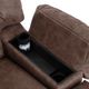 Franklin™ Clayton Easter Mocha Manual Rocker Recliner with Storage Arms-4