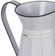 A & B Home White Classic Vintage Metal Planter-3