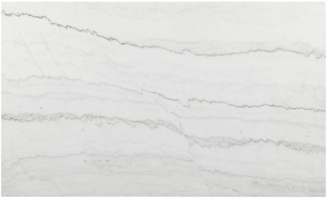 Elements International Valentino White Dining Table with Black Base-3