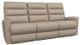 La-Z-Boy® Liam Fawn Power Wall Reclining Sofa with Headrest and Lumbar-0