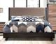 Arboit-Poitras Preference Slate/Uptown Upholstered Queen Bed-0