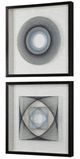 Uttermost® 2-Piece String Duet Shadow Boxes Wall Art Set-4