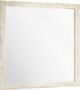 Monarch Specialties Inc. Bleached Oak Wall Mirror -0