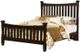 Vaughan-Bassett Bedford Merlot Queen Poster Bed-0