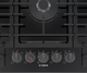 Bosch® 800 Series 30" Black Gas Cooktop-3