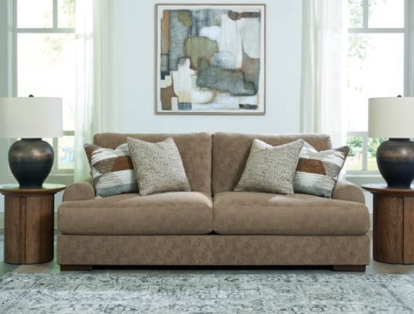 Signature Design by Ashley® Nolenburg Pecan Sofa-1