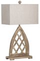Crestview Collection Cathedral Beige Table Lamp-2