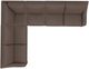 La-Z-Boy® Charlie Cognac Leather Sectional with Custom Layout Options-4