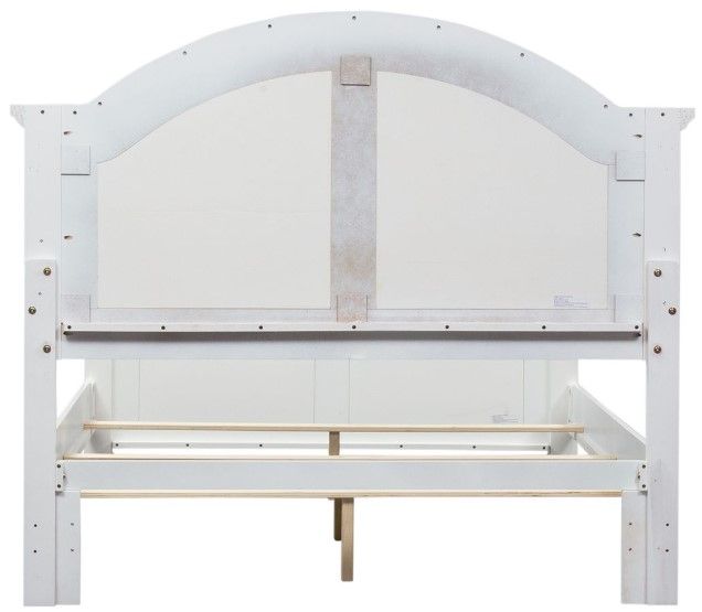 Liberty Furniture Summer House I Oyster White King Panel Bed-3