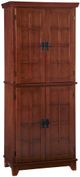 homestyles® Arts & Crafts Brown Pantry-0