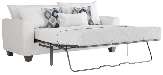 Albany Industries Clearview Cream Twin Sleeper Sofa-0