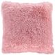 Olliix by CosmoLiving Cleo Blush Ombre Print Shaggy Fur Pillow-0