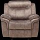 ACME Furniture Zubaida Two Tone Chocolate Manual Motion Glider Recliner-3