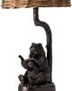 Crestview Collection Bear Knowledge Black Table Lamp-3