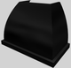 Vent-A-Hood® Designer Series 42" Black Wall Mounted Range Hood--1