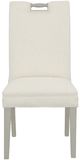 Fairfield® Customizable Pull Tall Back Dining Chair with Sheer Dove Legs-1