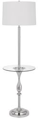 Cal® Lighting & Accessories Sturgis Chrome Floor Lamp-0