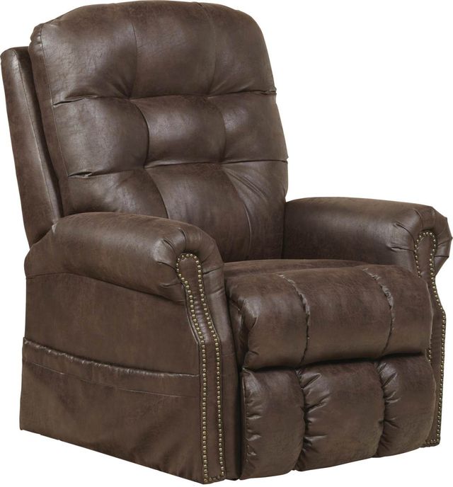 Catnapper® Ramsey Sable Power Lift Lay Flat Recliner with Heat and Massage-0