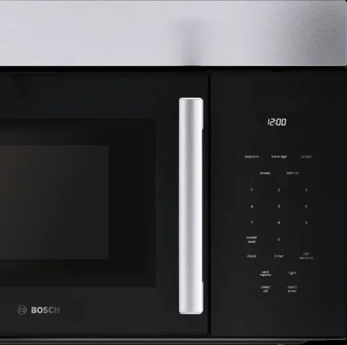 Bosch® 100 Series 1.7 Cu. Ft. Stainless Steel Over The Range Microwave-2